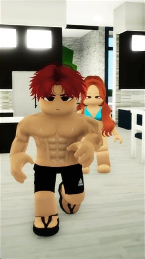 ¡LA HERMANA SUPER TURBIA EN ROBLOX! PT2 #roblox #shorts #brookhaven