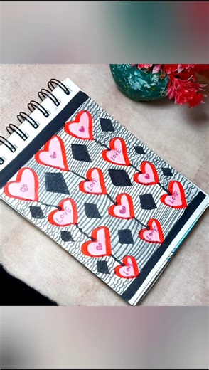 Easy Zentangle Heart Pattern for Beginners❤️#zentangleart #zentangleinspired #doodleart #heartdoodle