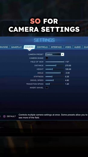 My SETTINGS / CONTROLS! 🎮 #rl #rltips #rocketleaguetips #rocketleague | rocket league