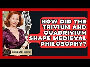 How Did The Trivium And Quadrivium Shape Medieval Philosophy? - Medieval Europe Uncovered