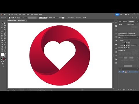 How to Create a Heart Logo in Adobe Illustrator