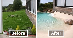 ‘Sand Pools’ Are The Latest Backyard Trend