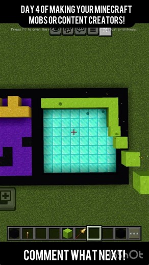 Day 4 of making your mc mobs/creators in sand art! #minecraft #noads #fyp #gaming #minecraftshorts