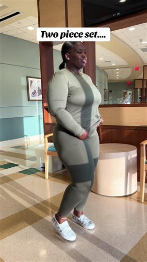 Casual two piece tights set…. #twopieceset #winterfashion #ootd #fashiontiktok #holidayhaul