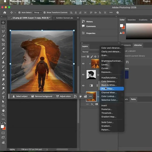 “Double Exposure Effect in Photoshop | Easy Tutorial”