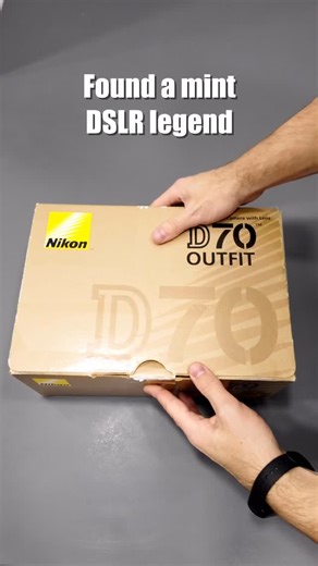 Shuttario | Found a legendary 2004 DSLR time capsule: Nikon D70 with just 2400 shutter actuations. @nikonusa @nikoneurope @nikonasia @nikonukraine... | Instagram