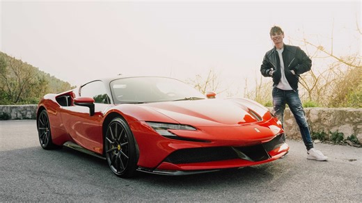 Flat Out in the 1000 HP Ferrari SF90