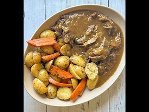 Instant Pot Sirloin Tip Roast Beef & Root Veggies
