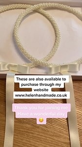 Adding the finishing touches to these Stefana wedding crowns #finishingtouches #bride #groom #weddingaccessories #greekwedding #creating #creative #stefana #handmade #madewithlove #bridalaccessories