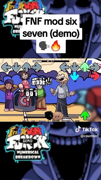 fnf mod six seven 67 vs six one 61 (NUMERICAL BREAKDOWN DEMO) hice todo lo visual del mod causas 🗣🔥 #fnfmod #sixseven #67 #61 #meme