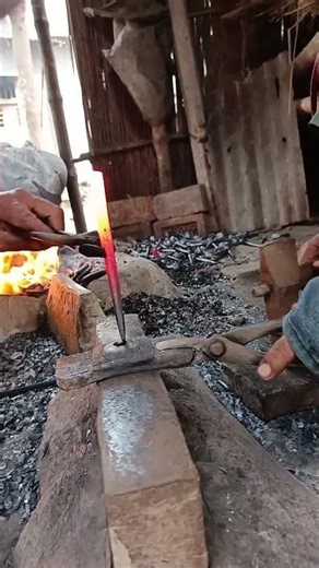 Ancient Blacksmith Forging Techniques in Action