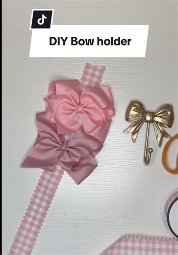 DIY Bow Holder for Girl Moms