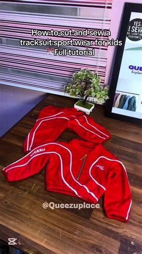 Easy Baby Tracksuit Sewing Tutorial
