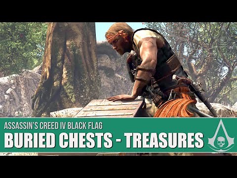 Assassin's Creed Black Flag - All Buried Chests / Treasure Maps