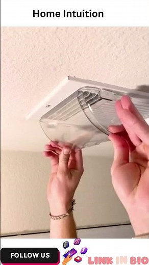 Home Intuition Adjustable Magnetic Heat and Air Deflector for Vents, Sidewall, and Ceiling Registers