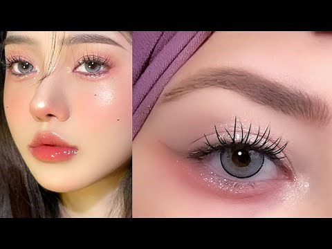 makeup Korean/가벼운 메이크업 /طريقة عمل مكياج كوري و أسرار جمال الميكب الكوري