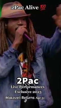 2pac Alive live performance