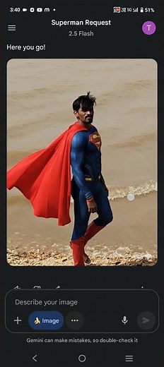 How can I create my own image in the style of superheroes like Krish or Superman using AI?”