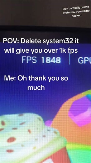 Delete system32 #gaming #shorts #pc