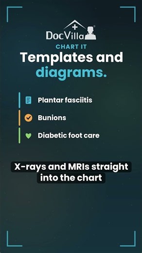 Best EHR for Podiatry Foot & Ankle Charting DocVilla #Shorts