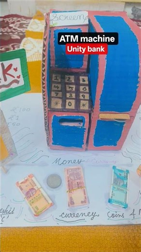 ATM machine 🏫🎒unity bank #trending #update #explore #study #mathactivity #project ##school #latest