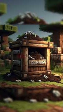 Blok Composter di Minecraft tapi Versi AI! #shorts