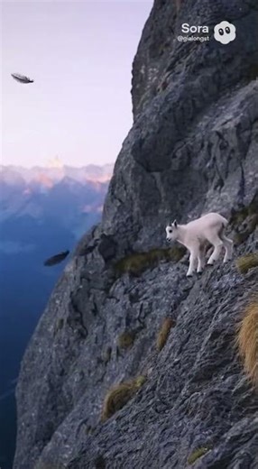 Eagle vs Baby Mountain Goat on a Deadly Cliff | Real Wild Hunt