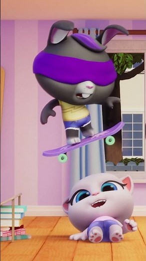 Toilet Disaster! 😂 #TalkingTomShorts