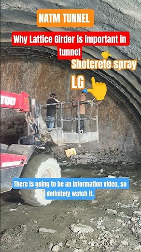 Tunnel Lattice Girder Erection Work |Underground Construction #tunnel #construction