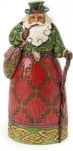 Amazon.com: Jim Shore Heartwood Creek Irish Santa Stone Resin Figurine, 7” : Jim Shore: Home & Kitchen