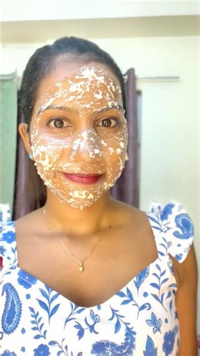 Rice &Alovera Facepack🌾#youtubeshorts#yt#skincare#hack#facepack#song#oilyskin#viralvideo