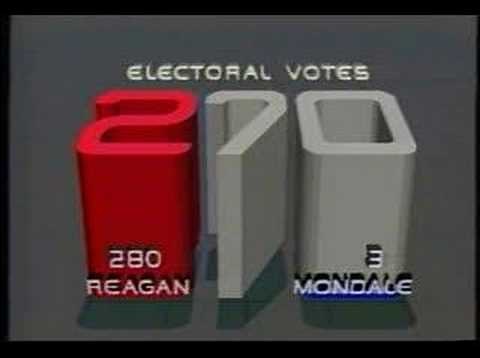 CBS Election Night 1984