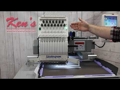 Meistergram Gem XL1500TC Commercial Embroidery Machine