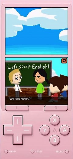 Let’s Speak English- Tomodachi Collection #mii #tomodachicollection #ds
