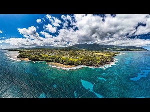 Princeville, Kauai: Spectacular Landscapes from Above (4K)