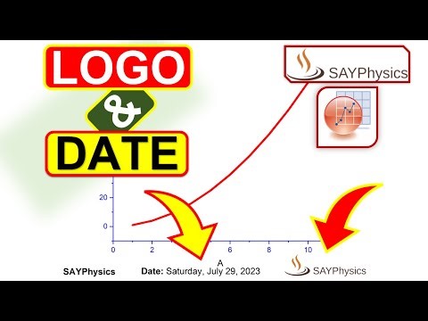 How to add logo and date to all graphs in origin