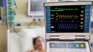 Icu Patient With Ecg Monitor Iabc Stock Footage SBV-301158524 - Storyblocks