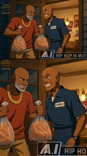 Tony DoesntDraw on Instagram: "Watch this heartfelt animated retelling of Dave Chappelle’s wholesome story about DMX, as shared on his appearance on Drink Champs. This tribute captures a touching and humorous moment between two legends, brought to life with expressive visuals and love for the culture. 🎙️ Audio Credit: Dave Chappelle on Drink Champs This short animation celebrates friendship, hip-hop history, and the realness of DMX — raw, funny, and deeply human. #DaveChappelle #DMX #DrinkChamp