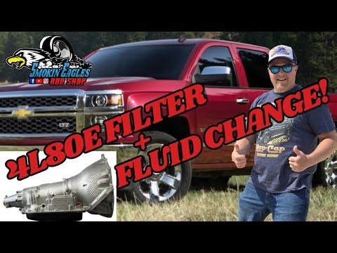 4l80 transmission filter and fluid change