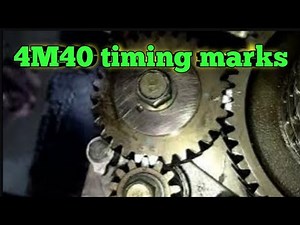 4M40 Timing marks