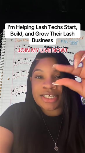 Live Lash Training Session for Beginner Lash Techs