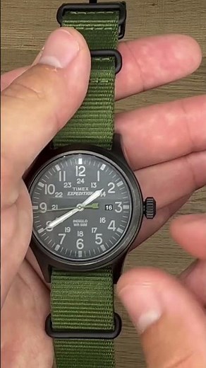How To Set The Time On The Timex Expedition Scout 40 #watch #watches #timex #edc