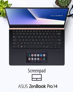 The ScreenPad™ in #ZenBook Pro 14 is a new and revolutionary way to interact with your laptop. Simply tap on the F6 key to switch modes and increase your productivity. #CreativePower | ASUS