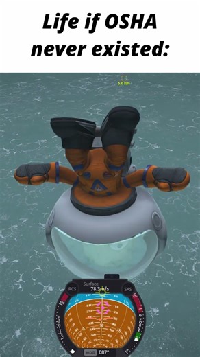 KSP Safety Second #ksp #kerbalspaceprogram #shorts