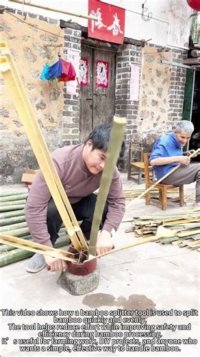 Bamboo Splitter 🔪 Clean Powerful Cuts