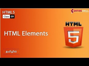What is HTML Element in TAMIL (Master Course) - Entire Skill