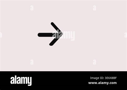 Animated arrow sign with bounce movement. Swipe icon video animation perfect for UI/UX design, mobile app interfaces, and interactive prompts Stock Video Footage - Alamy