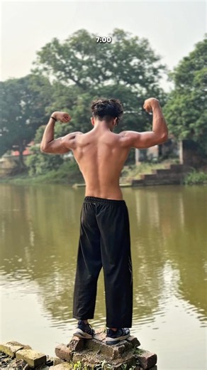 Without gym - 155🥺 #emotional #motivation #discipline #struggle #naturalbodybilding #viral