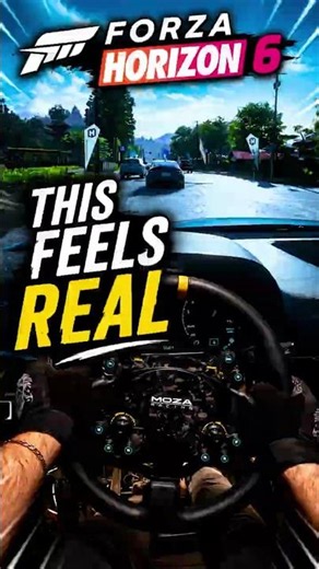 Driving Through Forza Horizon 6 in Triple Screen POV