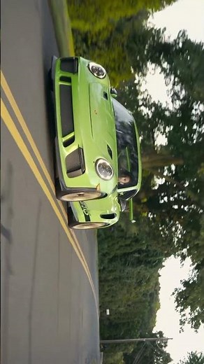 🟢Comment "GT3RS" For A 51% OFF🟢Porsche 911 GT3 RS Green Track Supercar Poster, Automotive Wall Decor